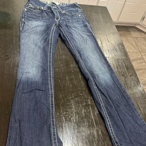 Ariat Women's Dark Blue Boot Cut Jeans